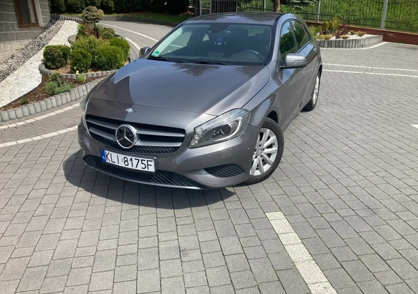 Mercedes-Benz Klasa A cena 49000 przebieg: 186000, rok produkcji 2014 z Żabno małe 154